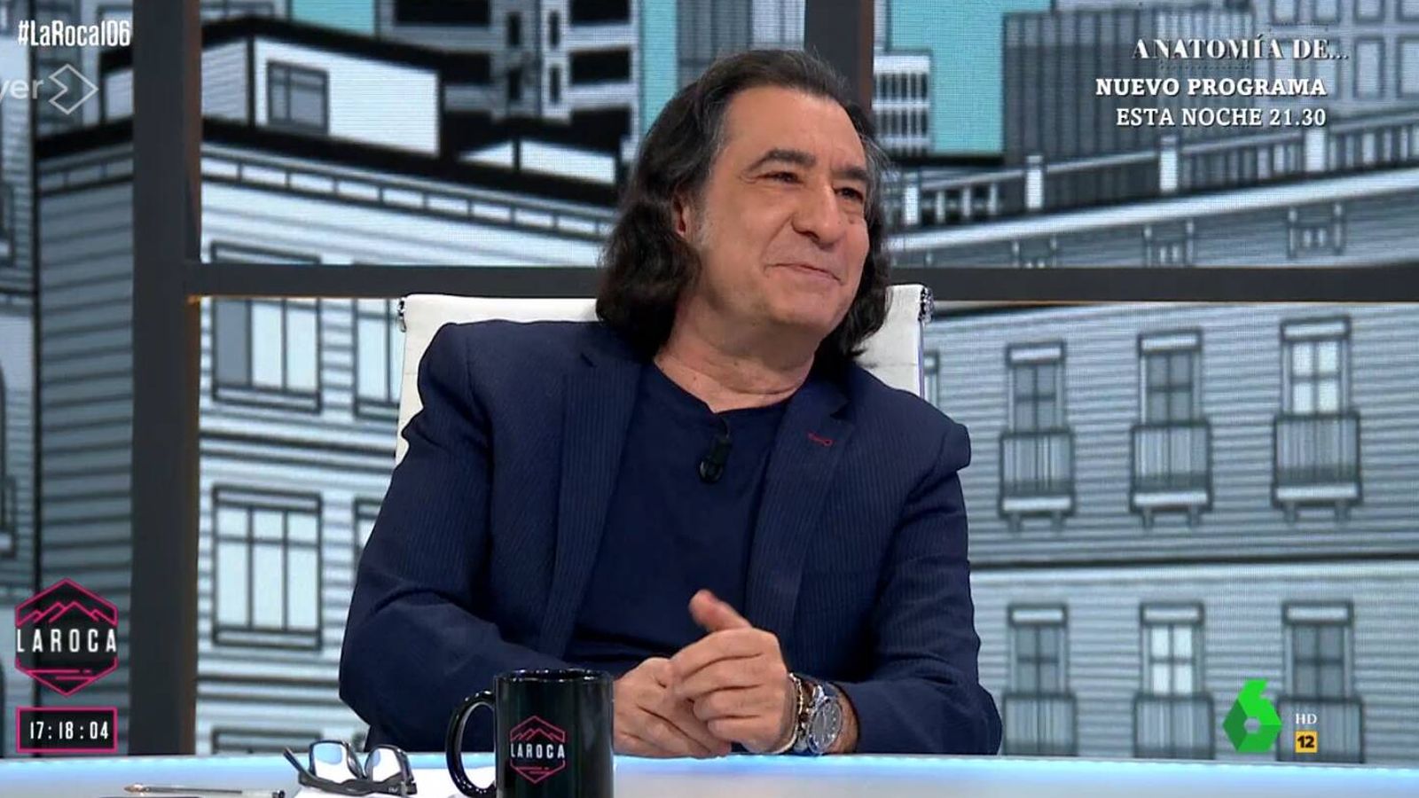 Ángel Antonio Herrera, colaborador de 'La roca'. (Atresmedia Televisión)