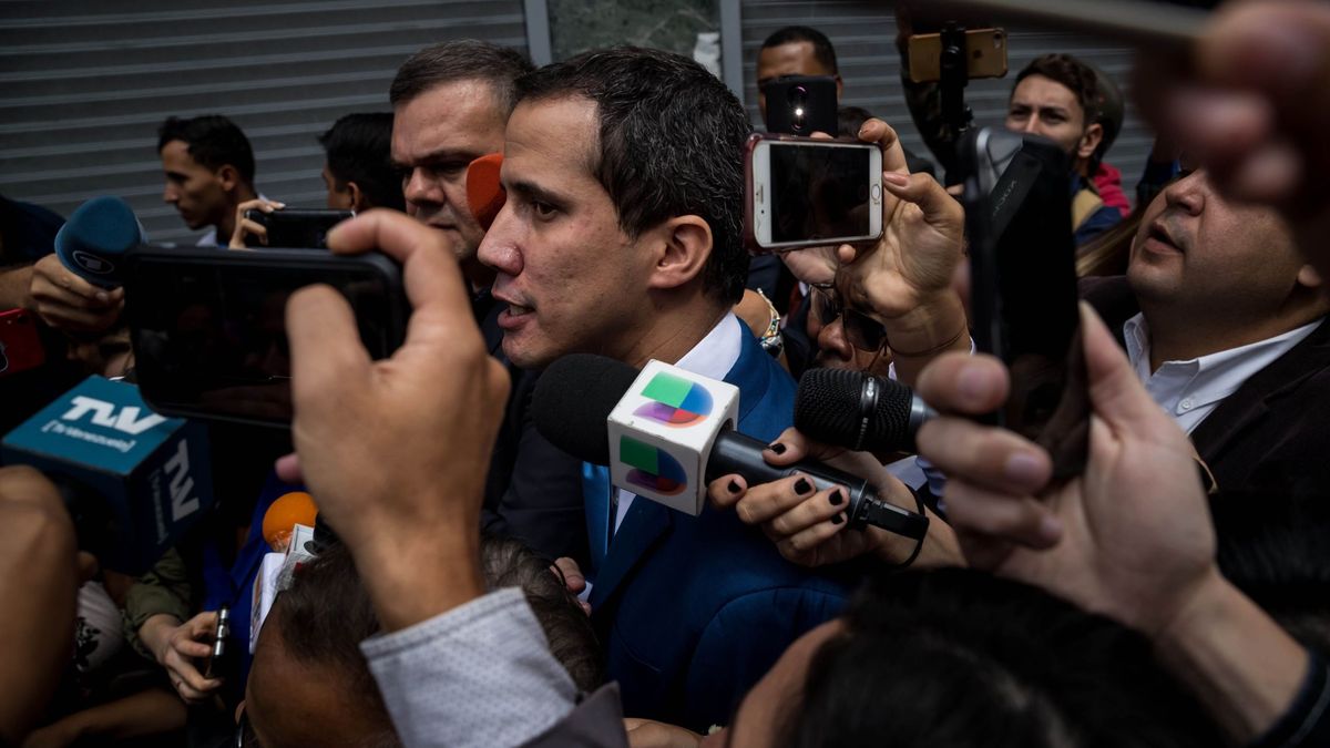 'Golpe' al Parlamento venezolano: el chavismo retiene a Guaidó y elige presidente