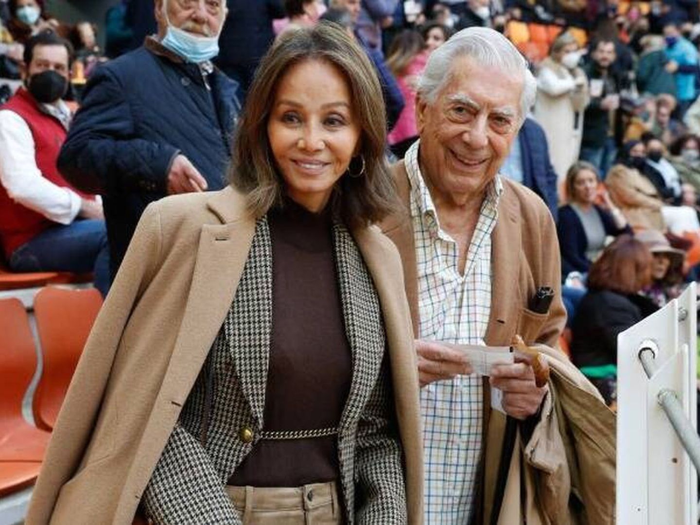 Isabel Preysler y Mario Vargas Llosa, en una imagen de archivo. (Gtres)