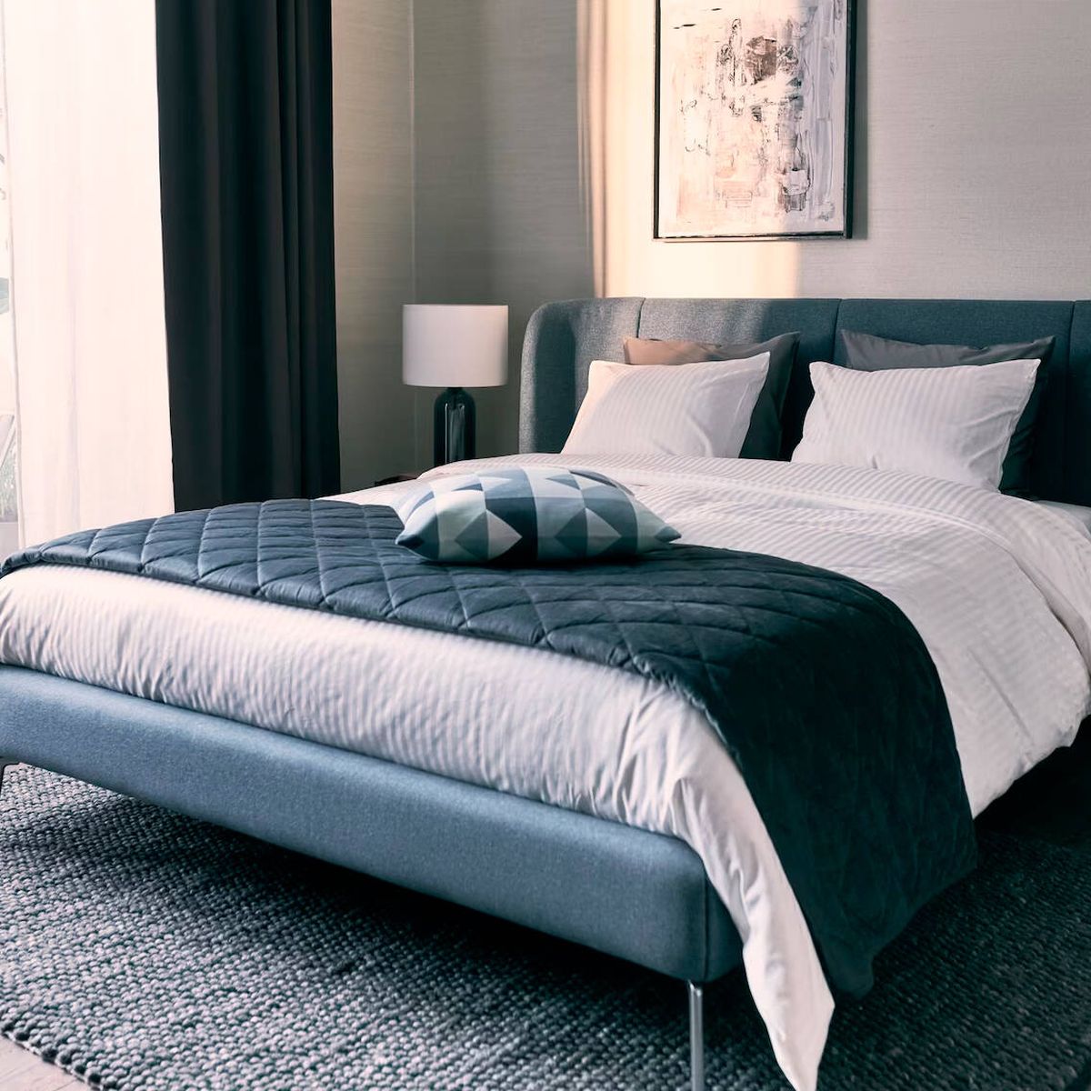 Colchas cama 150  Cuatro colchas baratas de Ikea para decorar y abrigar tu  cama