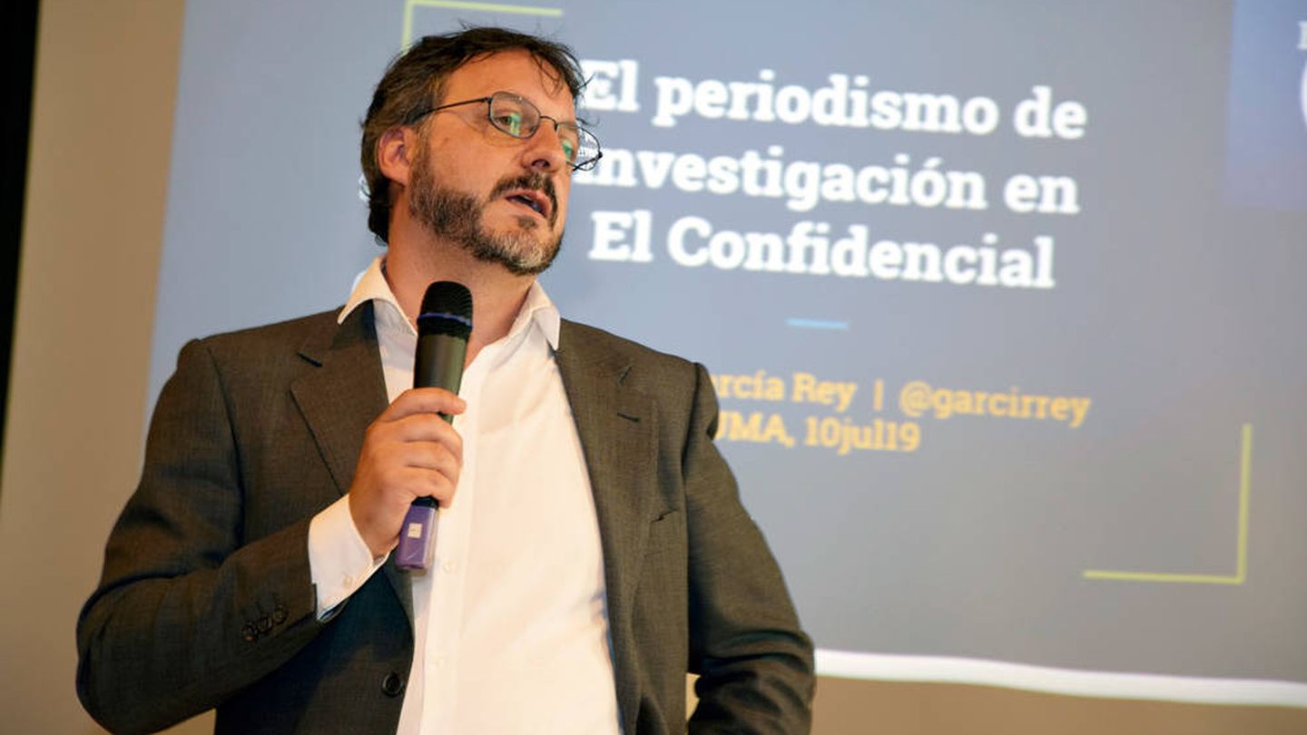 Marcos García Rey, periodista de investigación de El Confidencial. (Roberto Martín)