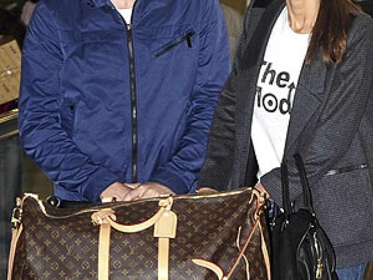 Iker Casillas of Spain with Vuitton bag - Fashion Galleries