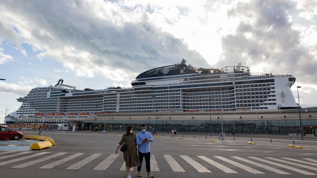 Málaga recupera los niveles de cruceros previos a la pandemia 