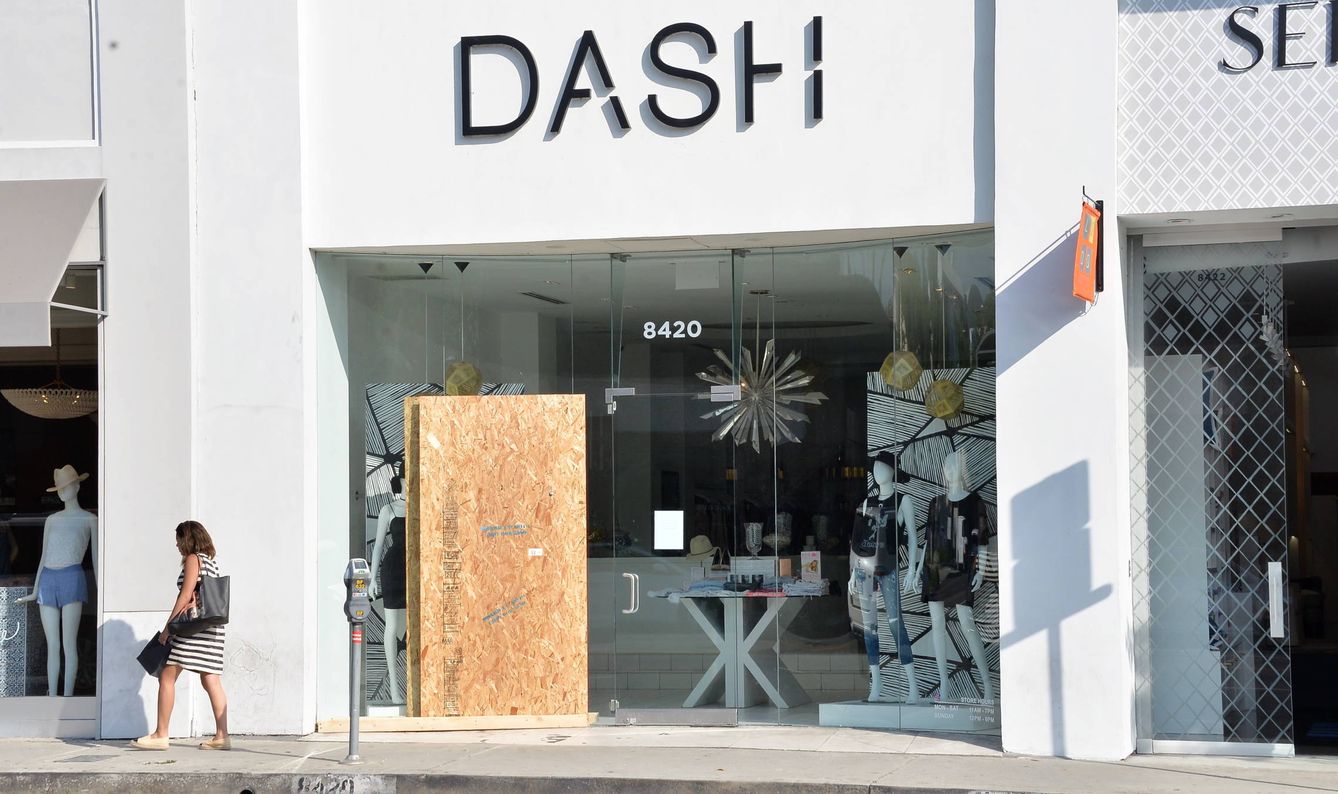 Imagen de la tienda Dash de las Kardashian en Los Ángeles. (Gtres)