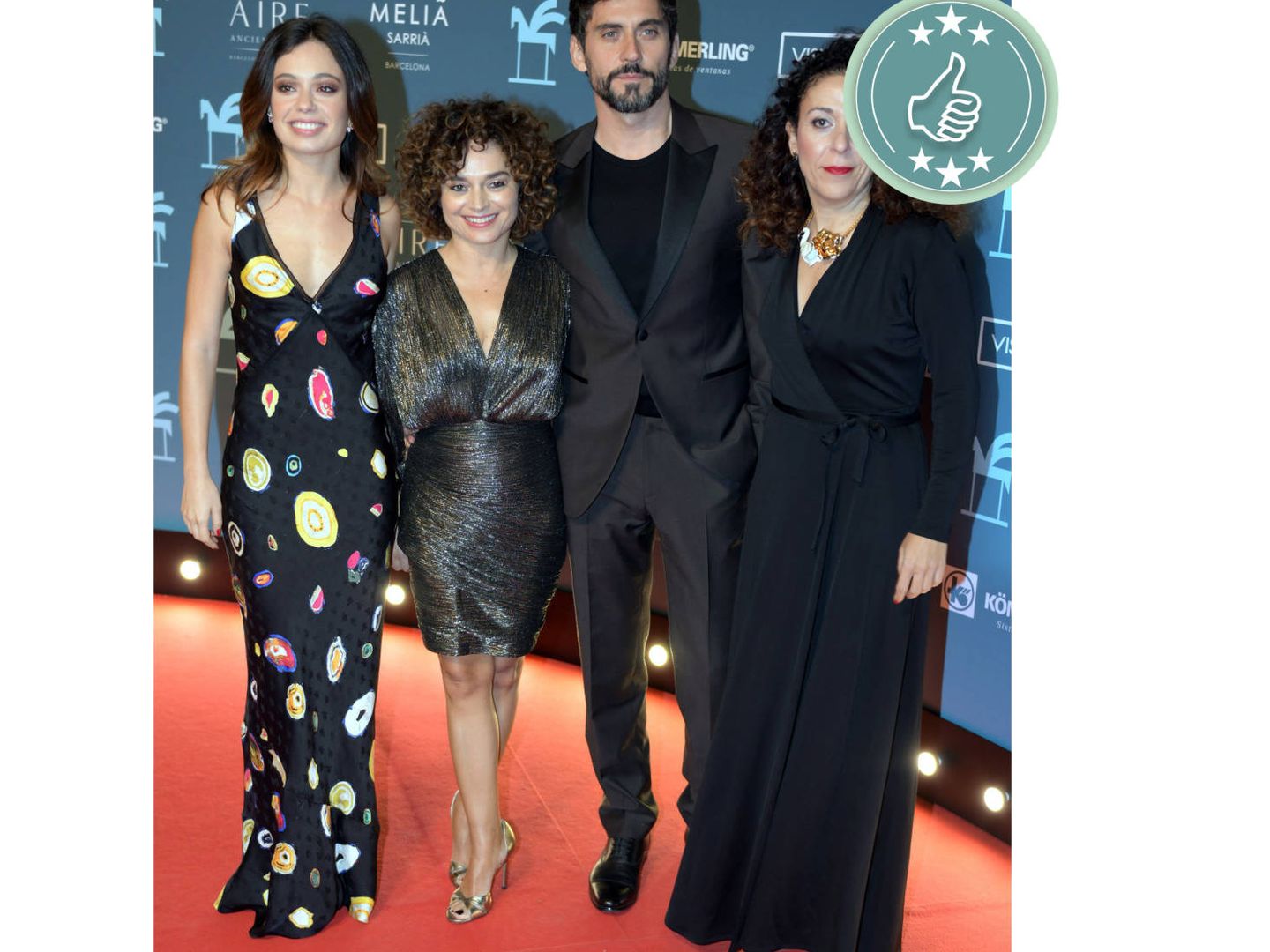 Anna Castillo, Anna R. Costa, Paco León y Sandra Hermida. (Cordon Press)