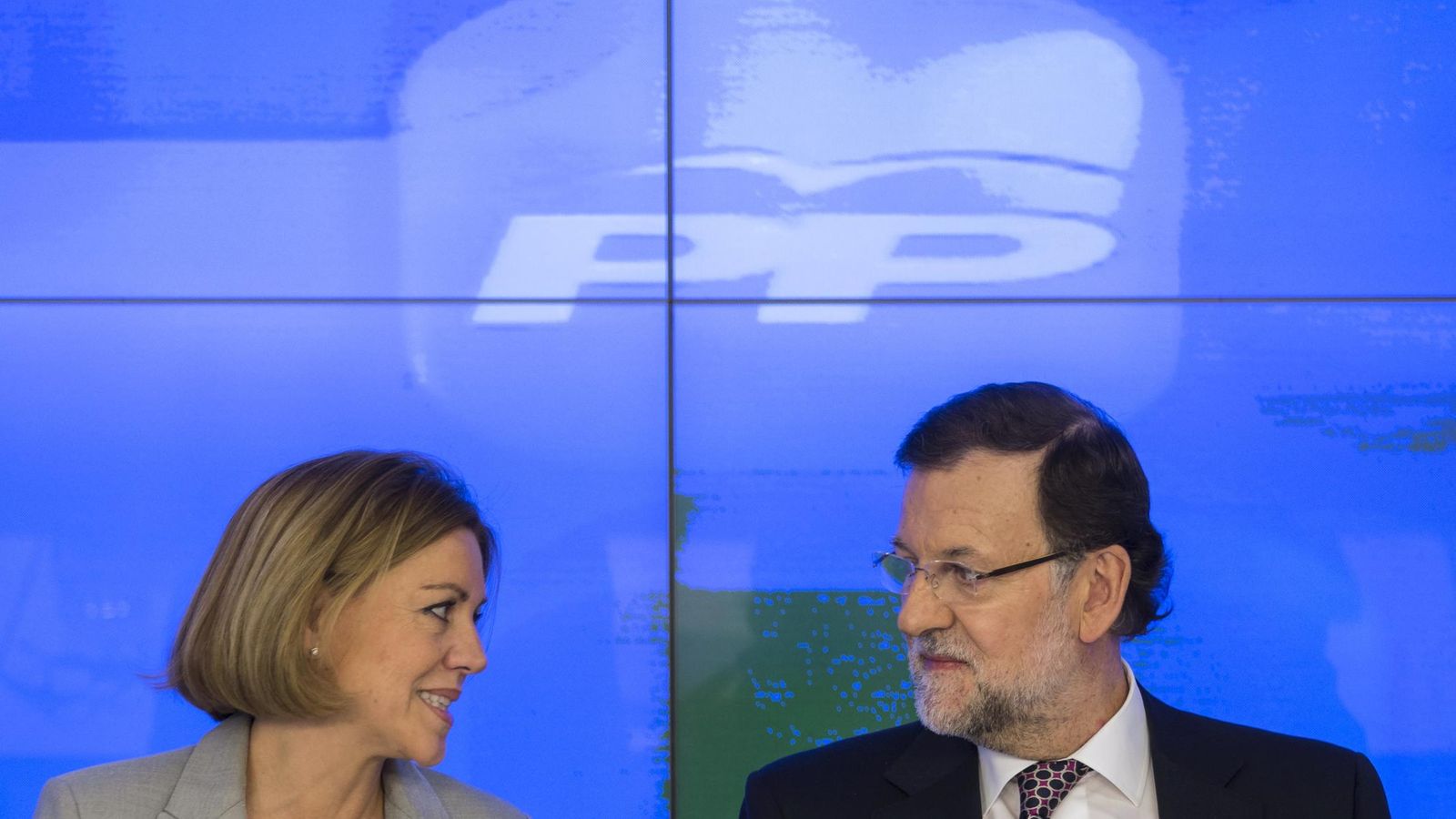 Foto: María Dolores de Cospedal y Mariano Rajoy. (Reuters)