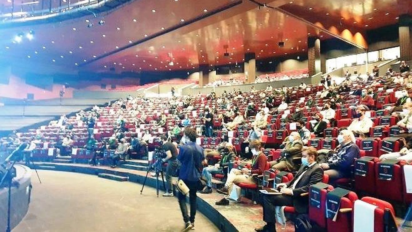 Imagen de la Asamblea presencial de AFE del pasado martes en Madrid