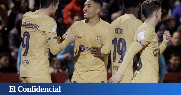 El Barça aplasta al Ceuta con contundencia y un Lewandowski estelar en Copa (0-5)