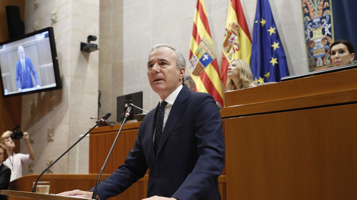 Azcón se estrenará con una rebaja del IRPF y suprimirá "al mínimo legal" sucesiones en Aragón