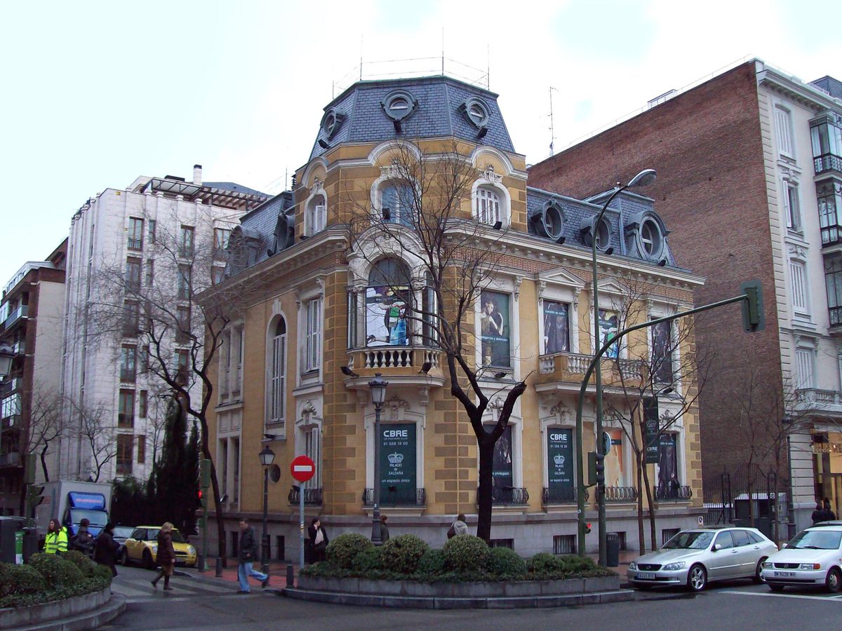 Foto: El palacio de Saldaña en Madrid. (Imagen de archivo/Luis García)