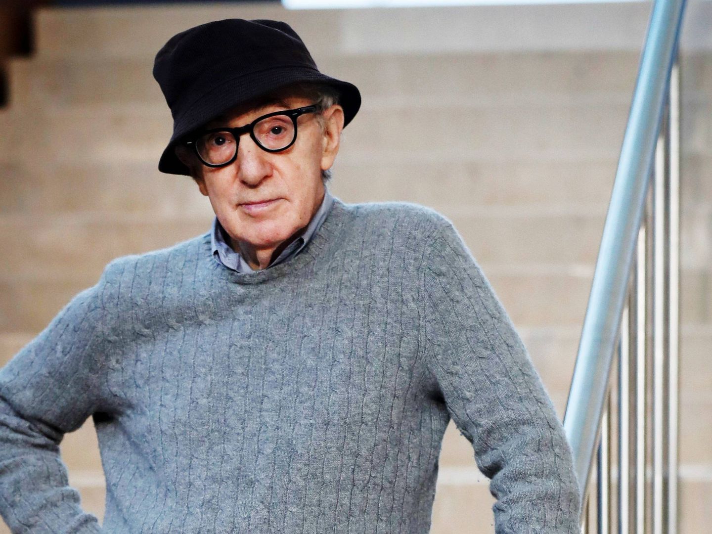 Woody Allen, en San Sebastián. (EFE)