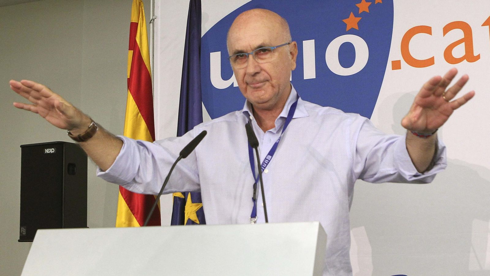 Foto: Josep Antoni Duran Lleida presidente del comité de Gobierno de UDC. (Efe)