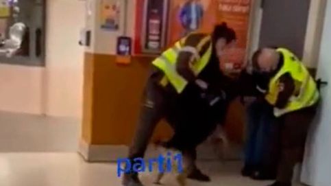 Un perro policía detiene a un peligroso carterista en Barcelona a mordiscos