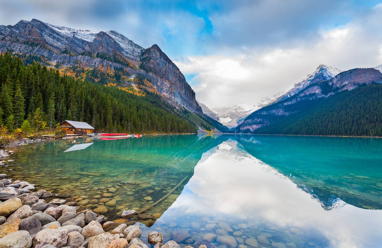 Lago Louise, en Canadá. (Shutterstock)