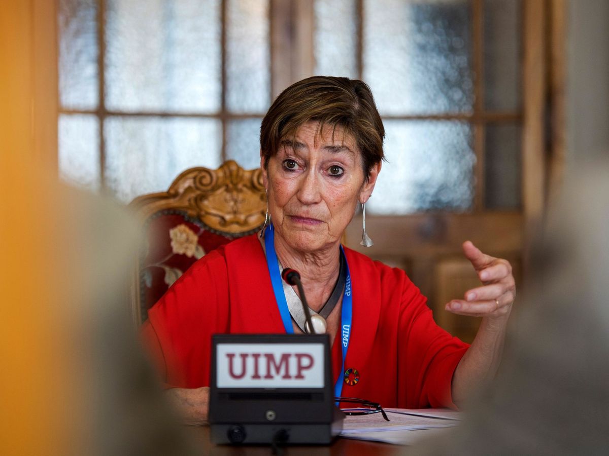 Foto: Victoria Ortega, presidenta del Consejo General de la Abogacía Española. (EFE)