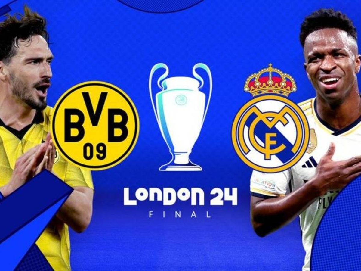 Foto: Final Champions League 2024: horario y canal de TV para ver el Real Madrid - Borussia de Dortmund en directo (Uefa Champions League)