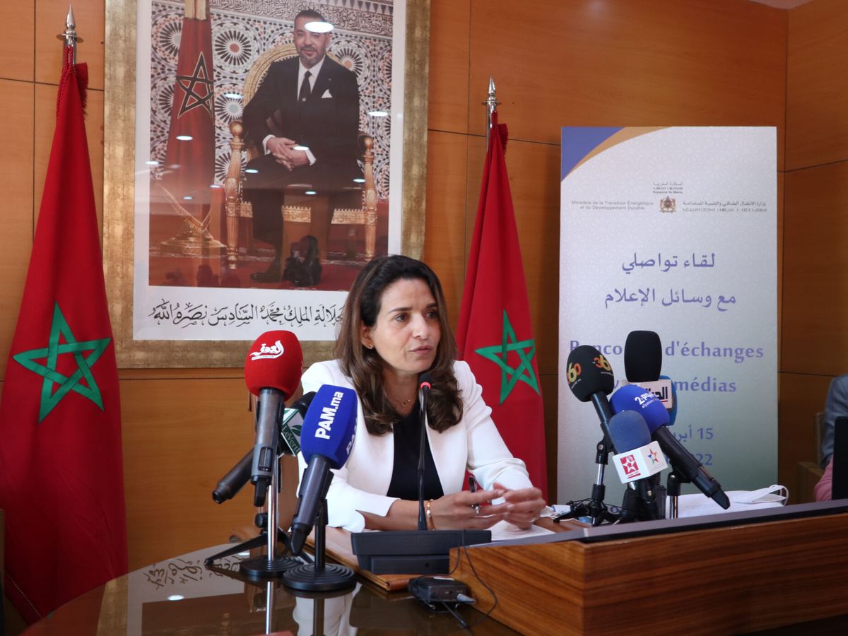 Foto: La ministra de Transición Energética marroquí, Leila Benali. (EFE/Fatima Zohra Bouaziz)