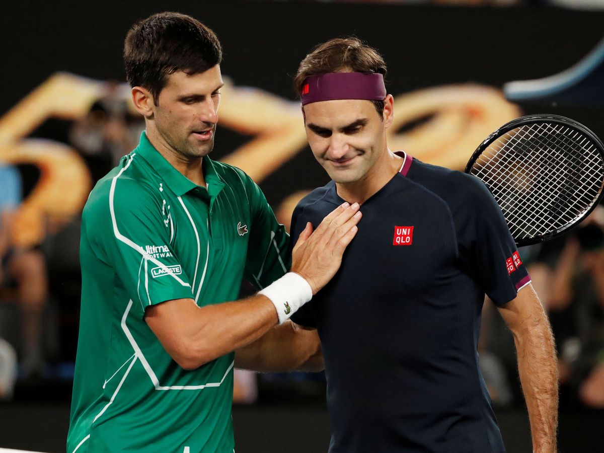Foto: Novak Djokovic y Roger Federer. (Reuters/Issei Kato)