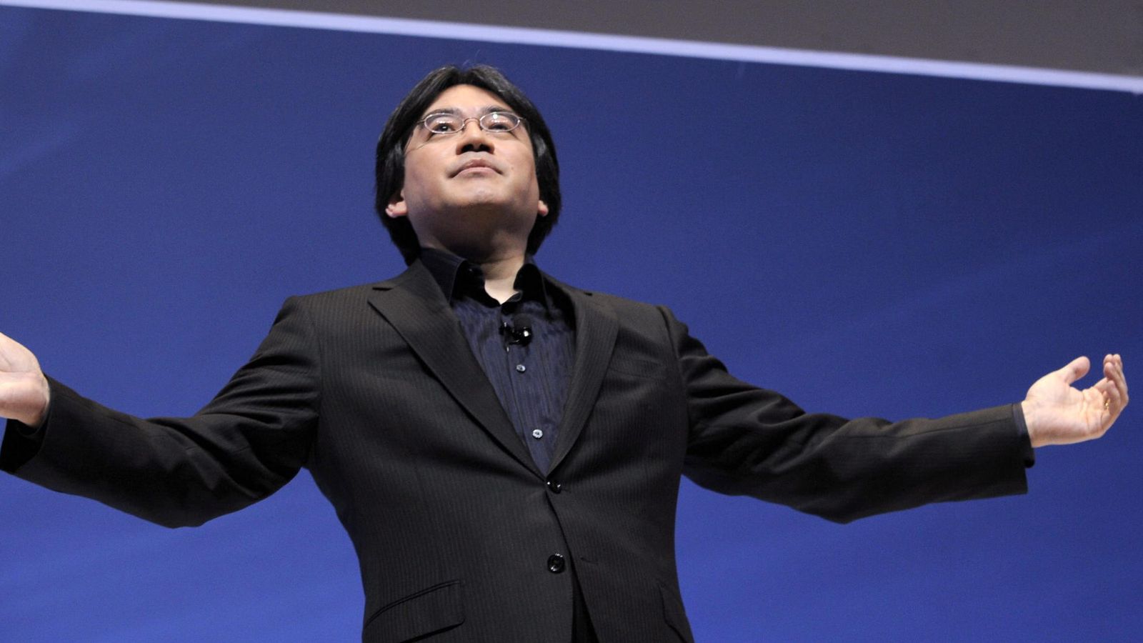 Foto: Iwata, durante una conferencia (EFE)