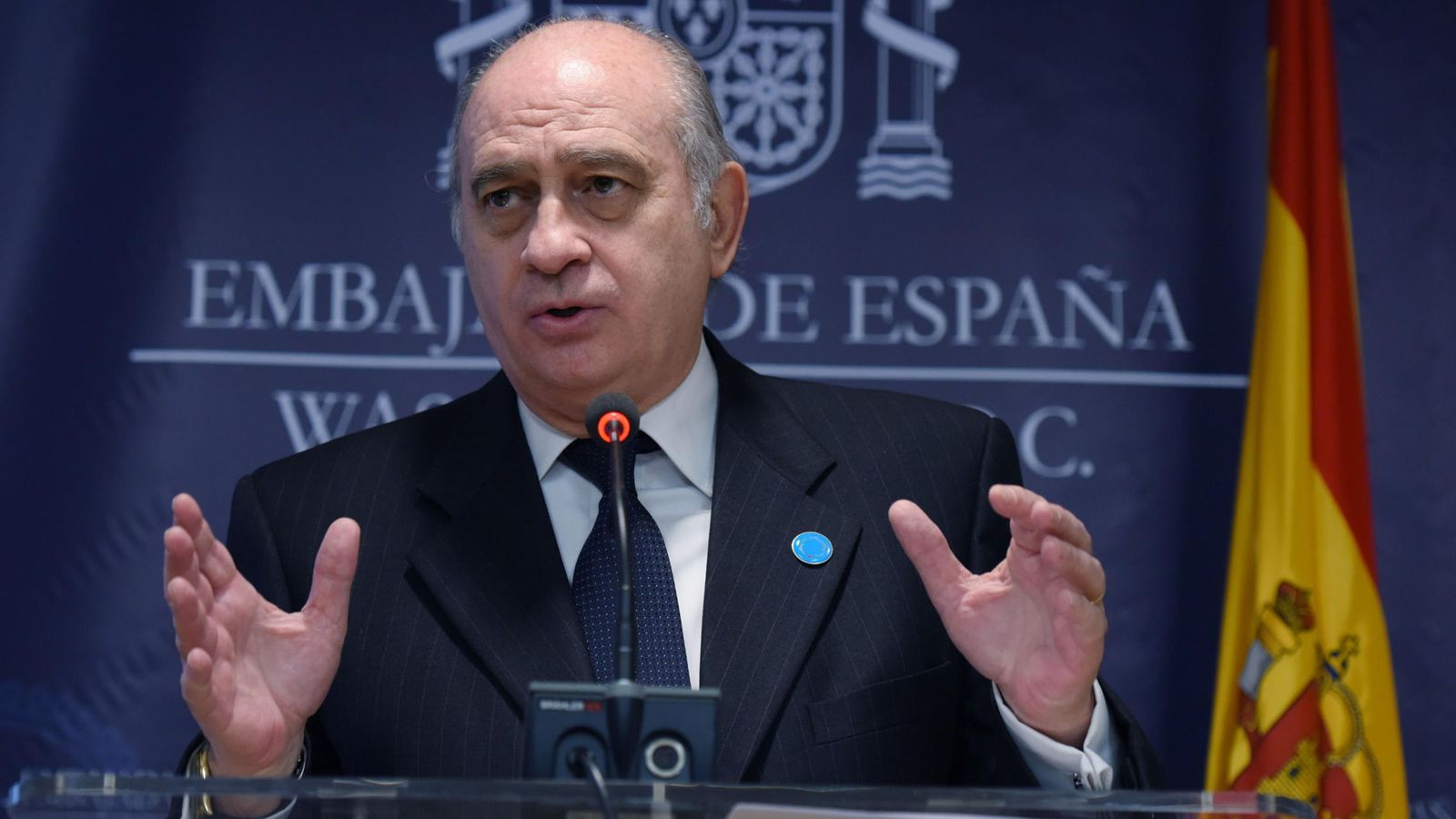 Foto: El ministro del Interior en funciones, Jorge Fernández Díaz, en una imagen de archivo. (Efe) 