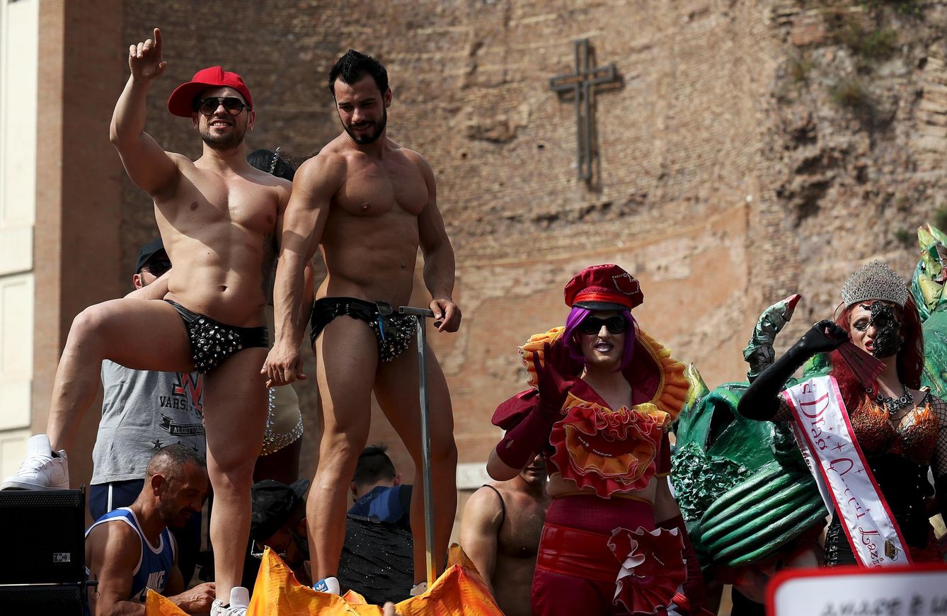 Celebración del Orgullo Gay en Roma, el 13 de junio de 2015 (Reuters)