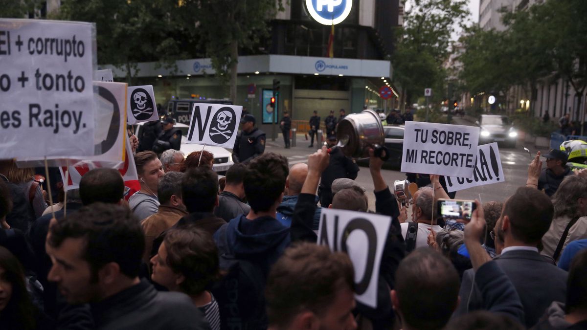 Podemos prepara manifestaciones para sacar a la calle la moción de censura contra Rajoy