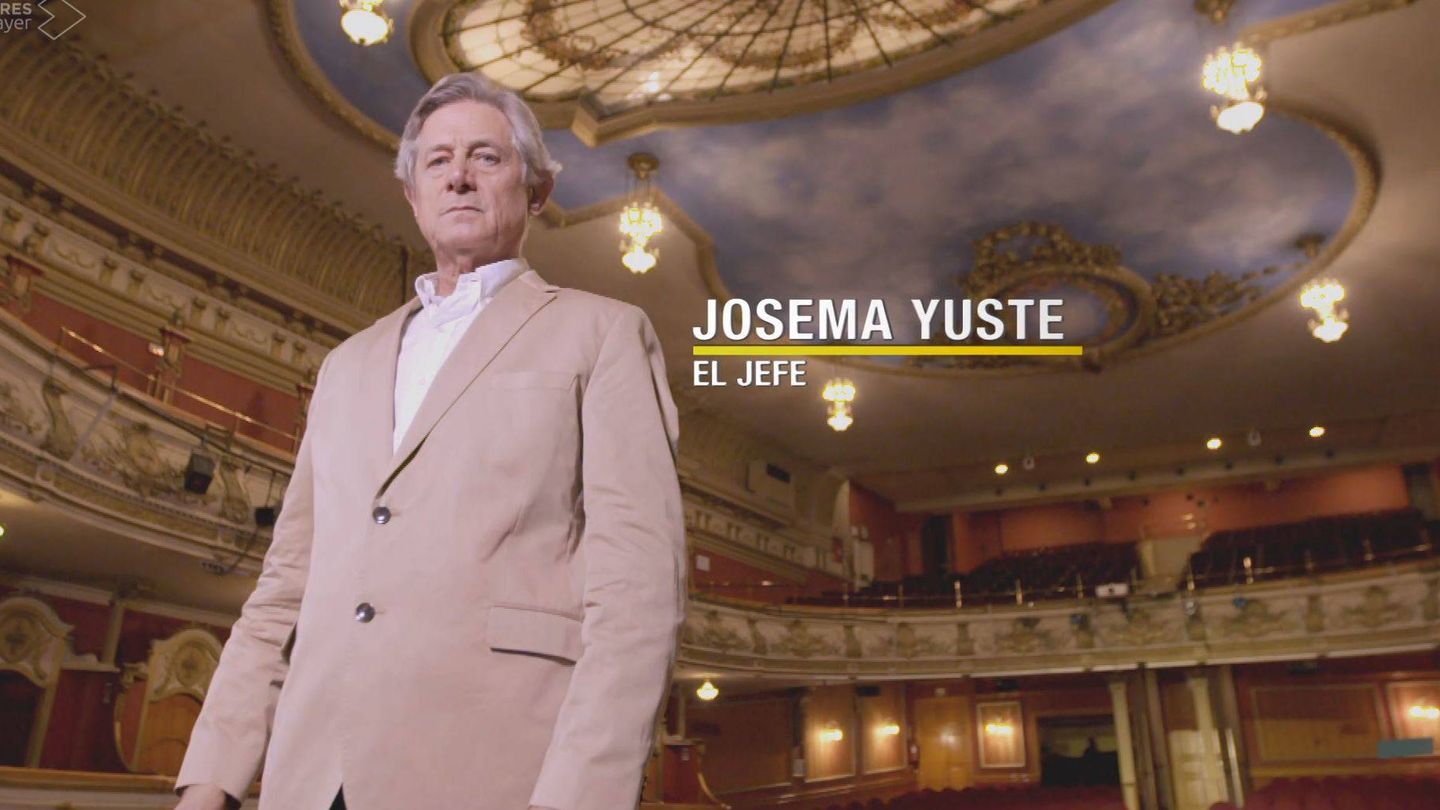 Josema Yuste antes de caracterizarse. (Atresmedia Televisión)