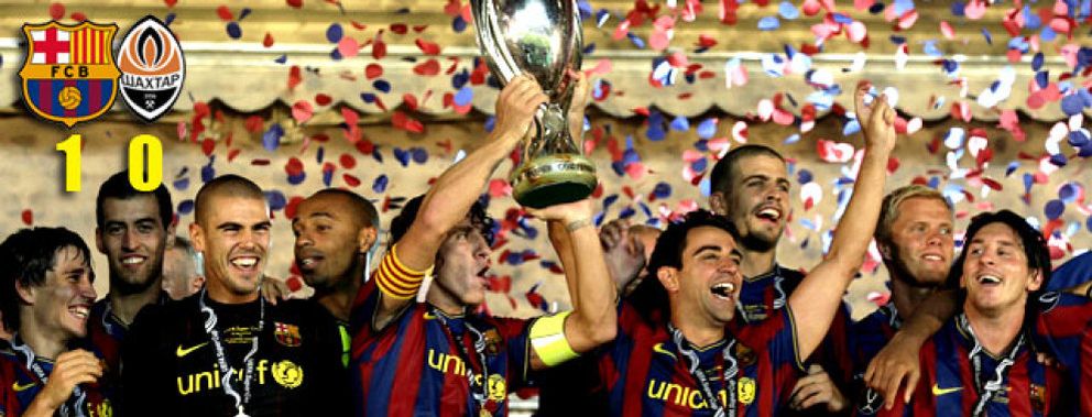 Foto: El Barça se proclama 'supercampeón' de Europa