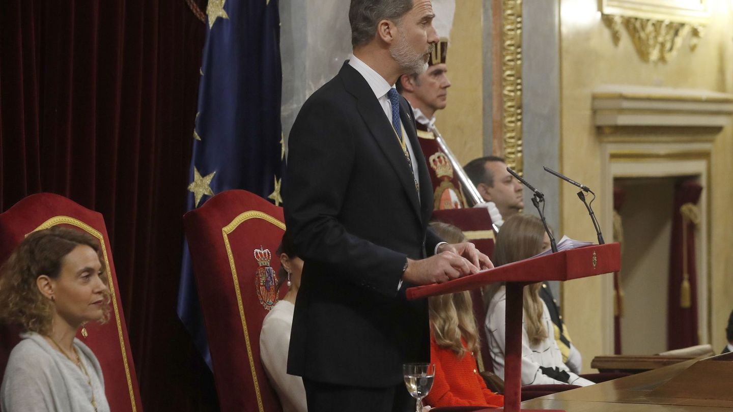 El rey Felipe durante su discurso. (EFE)