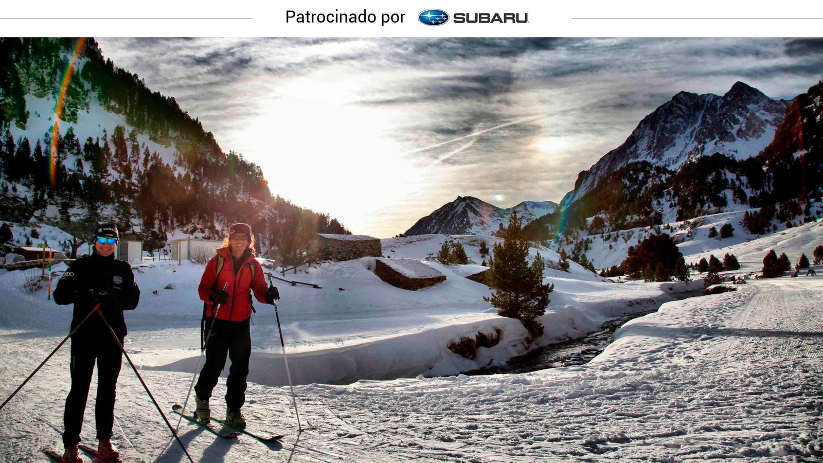 Foto: El esquí de fondo, una opción que gana adeptos día a día