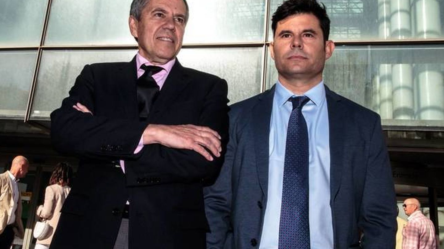 Javier Santos y Fernando Osuna. (EFE)