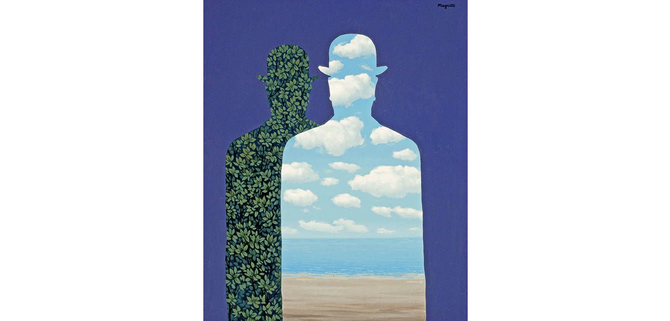 'La Belle Société' (1966), de René Magritte.