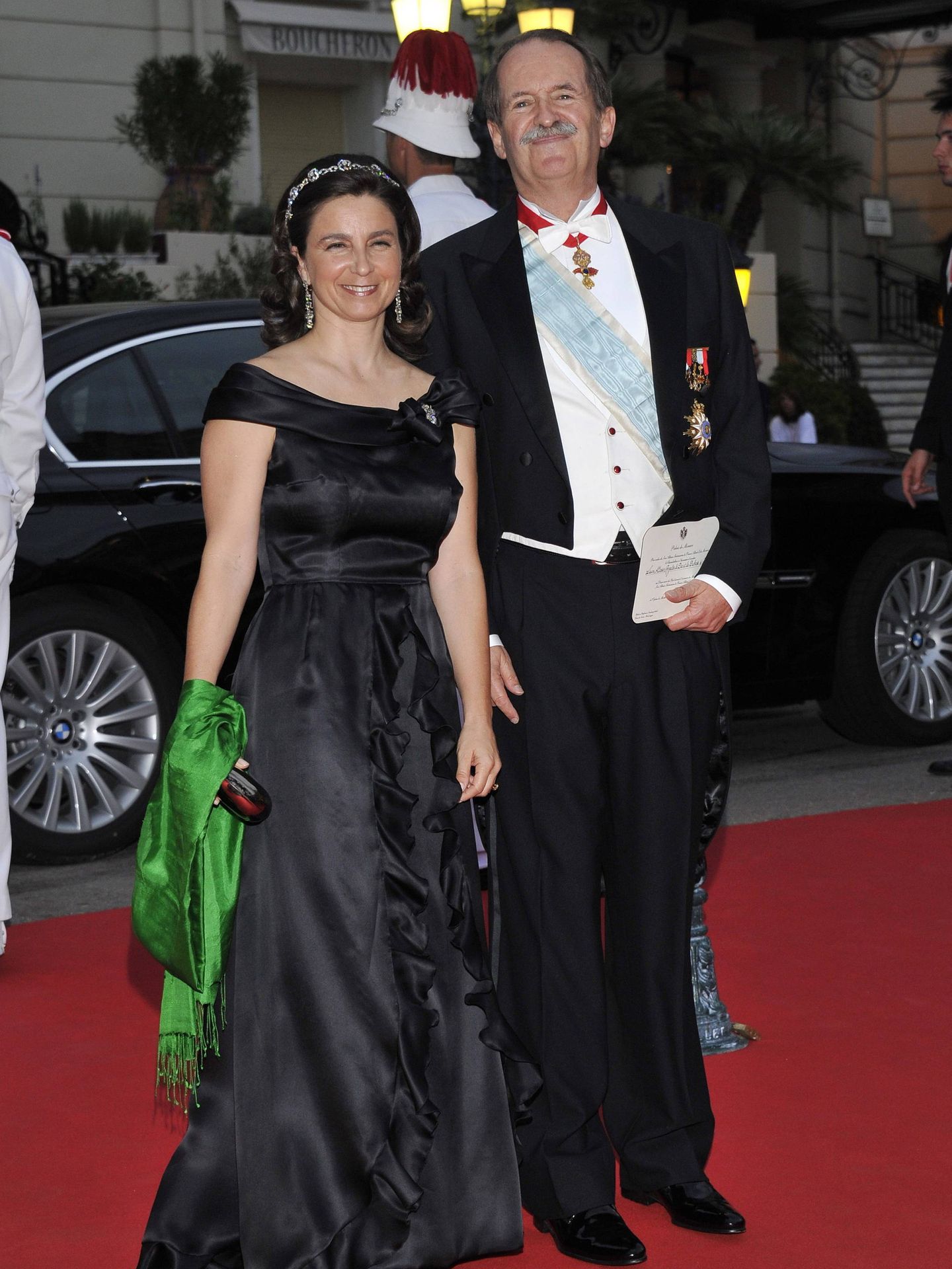 En los actos de celebración de la boda de Alberto y Charlène de Mónaco. (EFE)