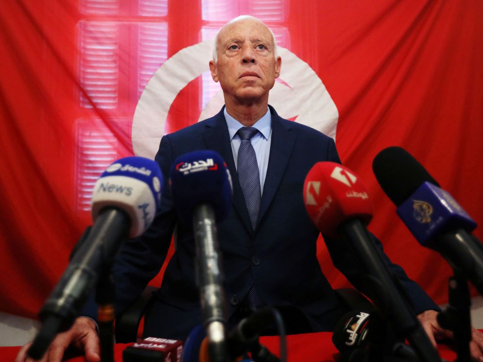 Foto: Kais Said, ganador de las presidenciales tunecinas. (Reuters)