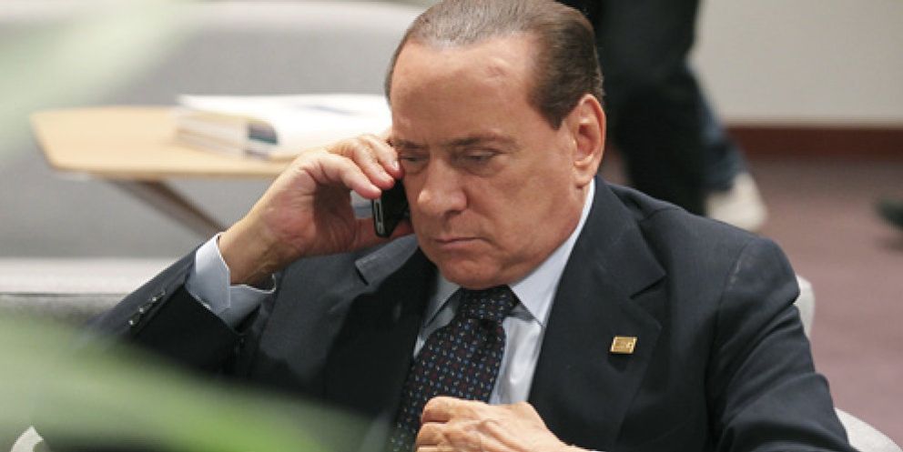 Foto: Berlusconi salva su crisis de Gobierno 'in extremis' tras llegar a un acuerdo con sus socios