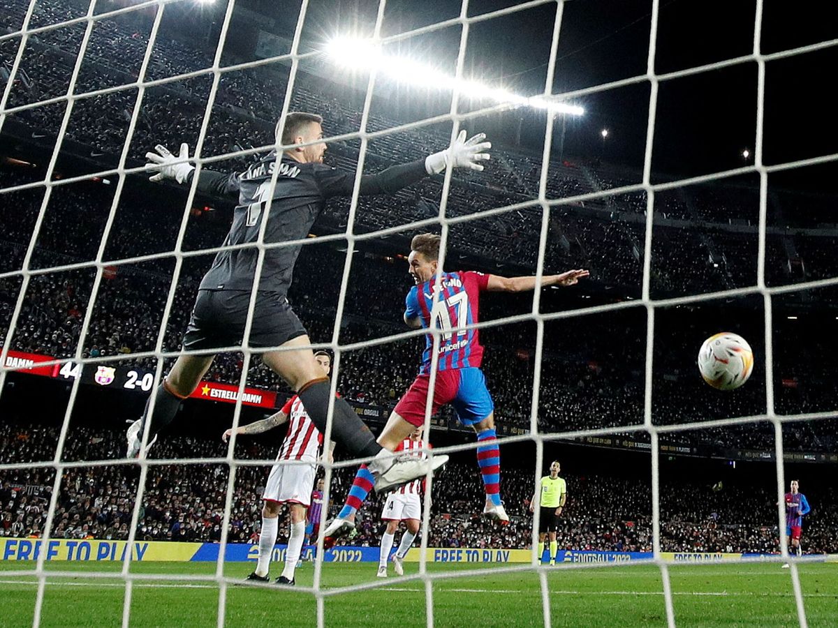 Foto: FC Barcelona vs. Athletic Bilbao, en el Camp Nou, Barcelona. (Reuters/Albert Gea)
