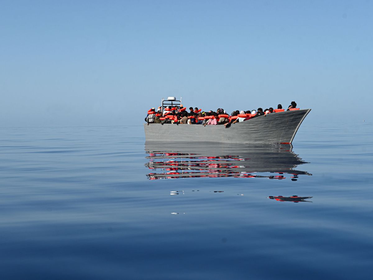 Foto: El Geo Barents, la nave de Médicos sin Fronteras (MSF). (EFE/MSF/Candida Lobes)