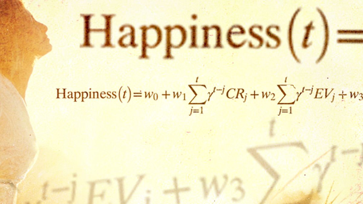 Esta es la ecuación de la felicidad