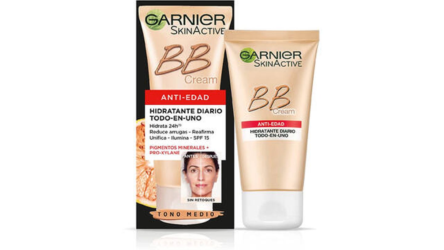 Crema hidratante antiedad Garnier Skin Active BB Cream