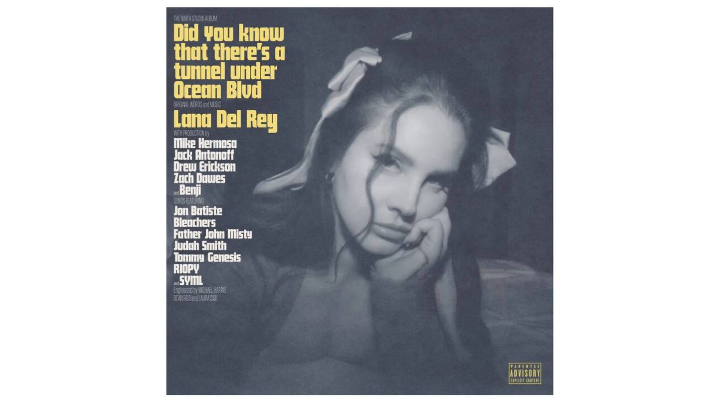 ‘Did you know that there’s a tunnel under Ocean Blvd’, de Lana Del Rey. (Cortesía)