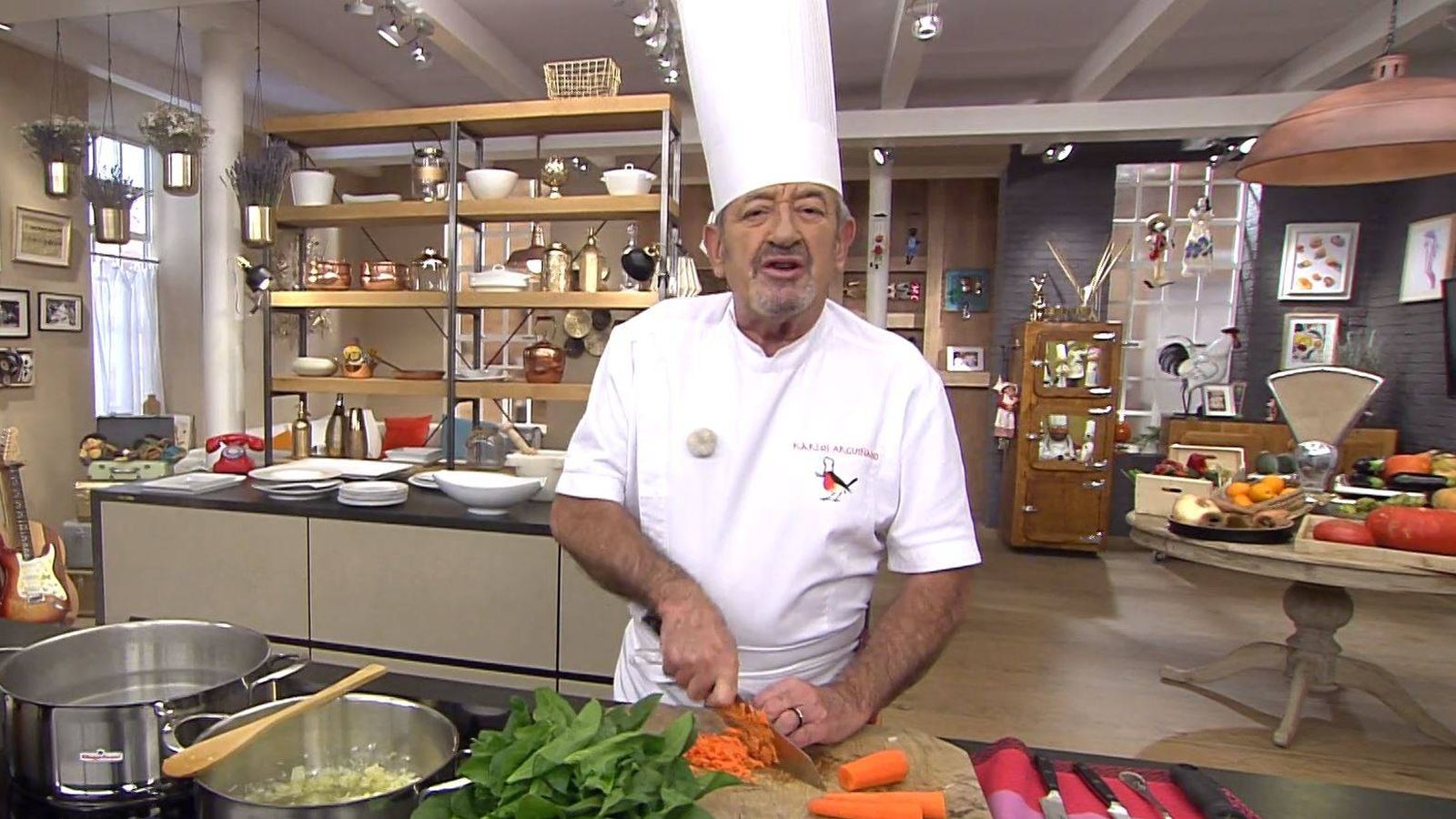 Foto: Karlos Arguiñano en 'Karlos Arguiñano en tu cocina'. (Atresmedia Televisión)