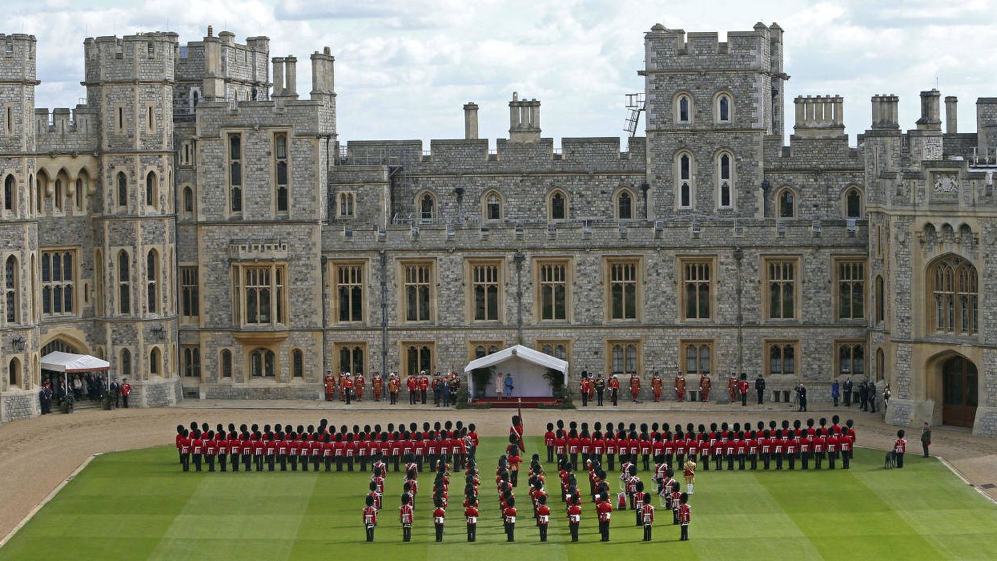 El castillo de Windsor, en todo su esplendor. (Reuters)