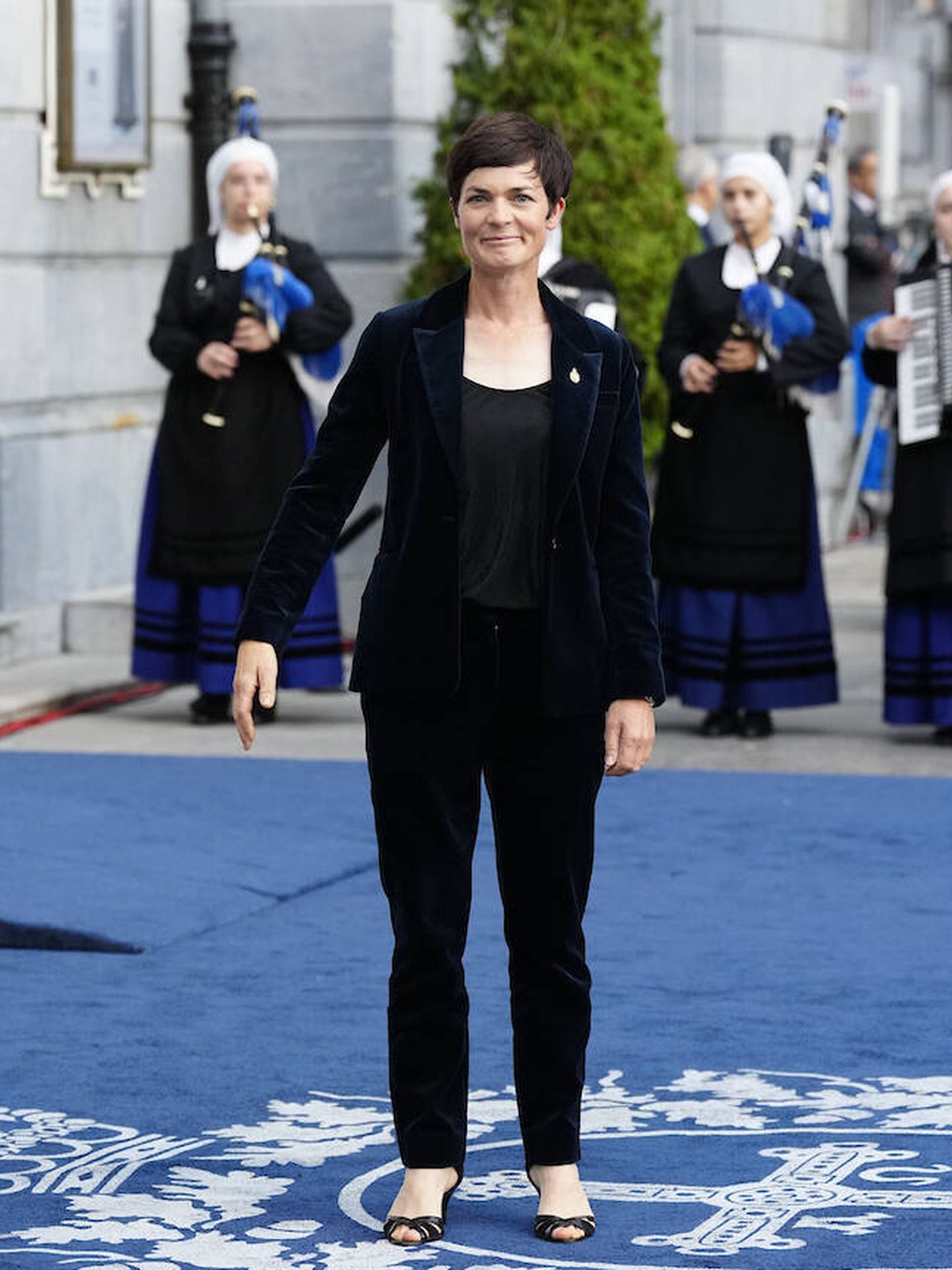 Ellen MacArthur, en la alfombra de los Premios Princesa de Asturias 2022. (Limited Pictures)