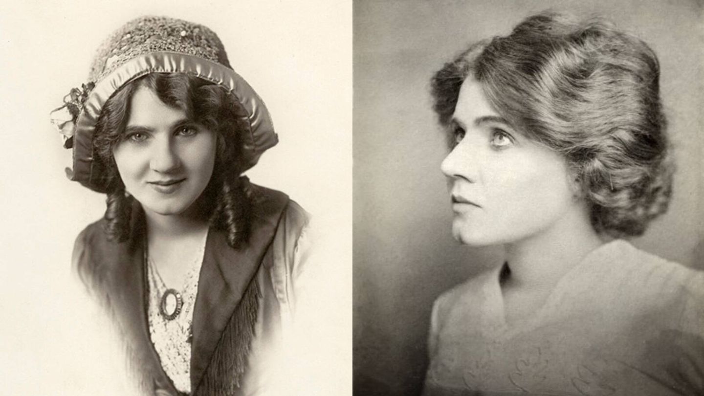 Retratos de Florence Lawrence de 1908. (Wikimedia)