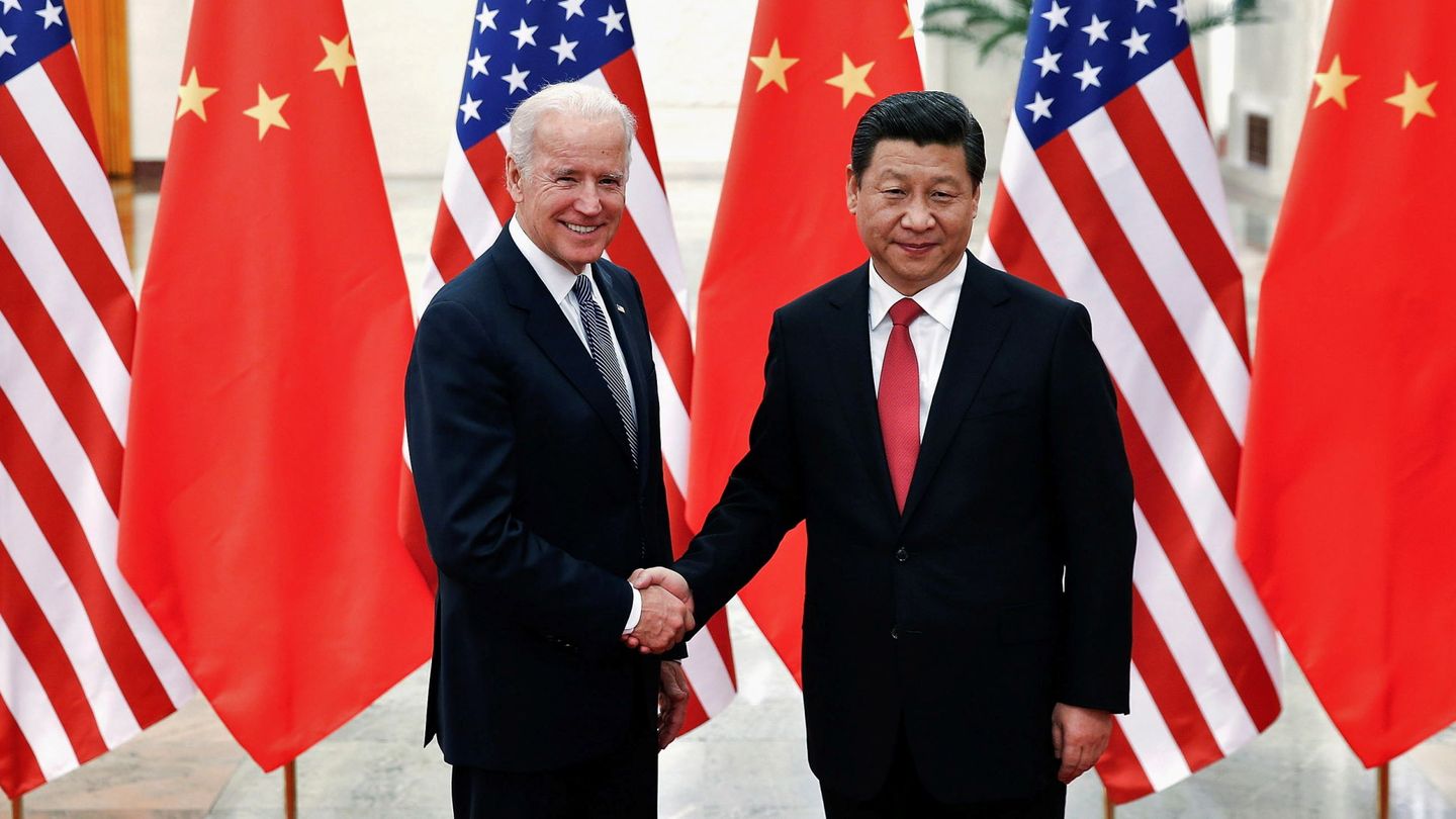 Biden y Xi Jinping. (Reuters)