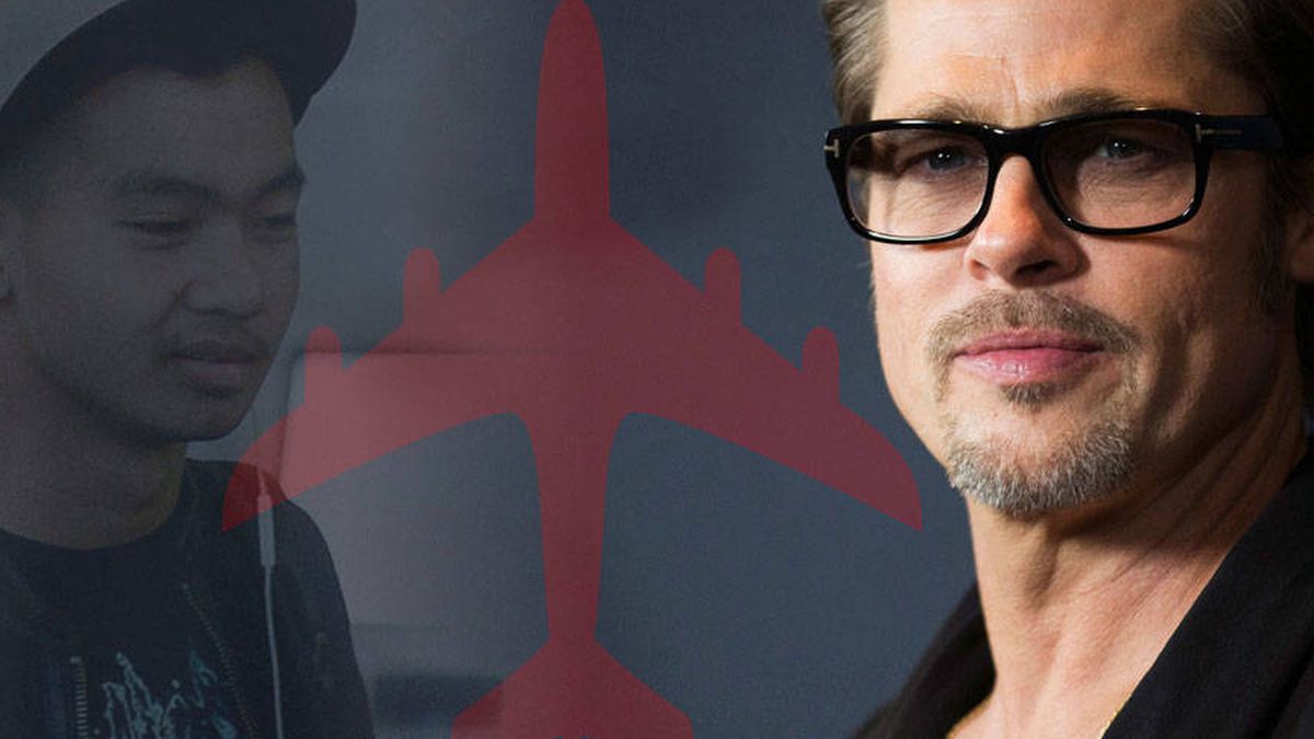 El incidente de avión que le puede costar la custodia de sus hijos a Brad Pitt