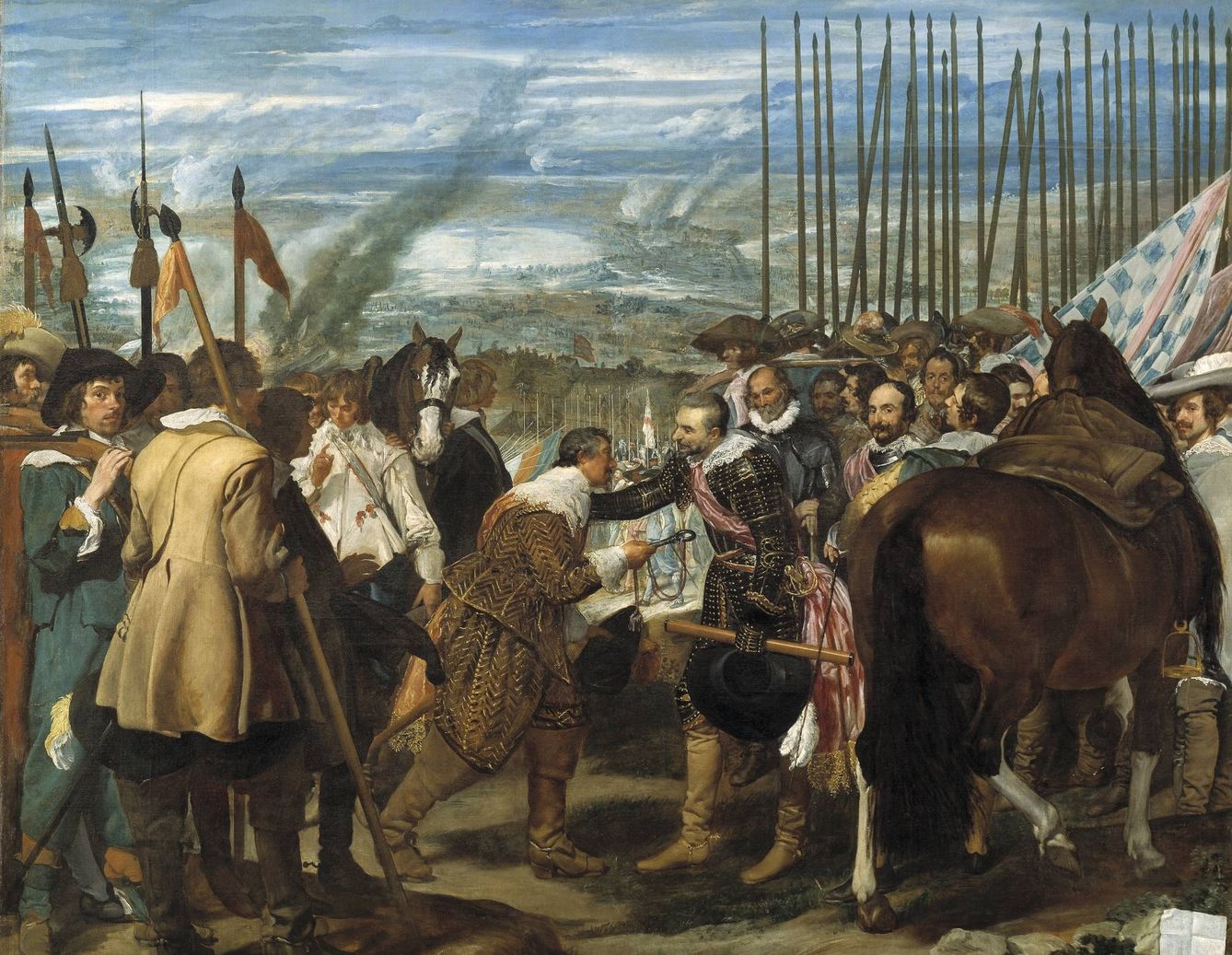 'La rendición de Breda' según Diego Velázquez.