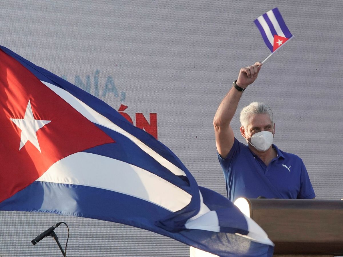 Foto: El presidente de Cuba, Miguel Diaz-Canel. (Reuters/Alexandre Meneghini)
