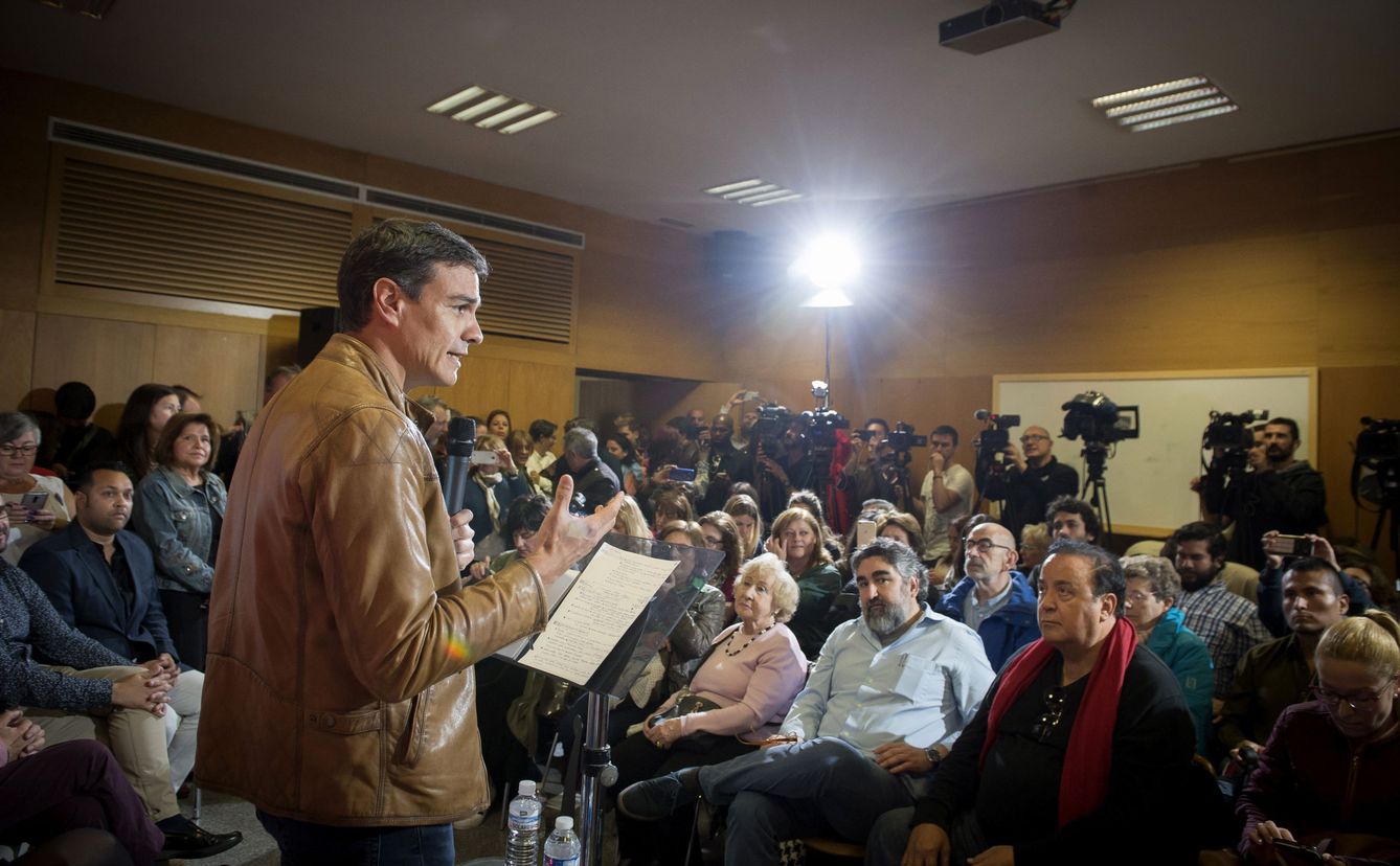 El candidato a la Secretaría General del PSOE Pedro Sánchez. (EFE)