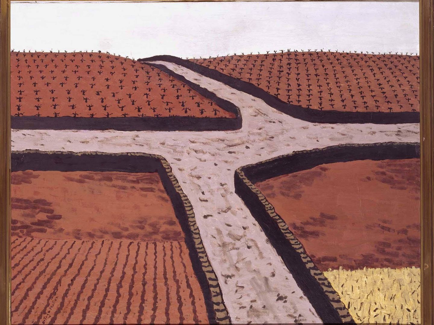 Ortega Muñoz- 'Cruce de caminos' (1980)